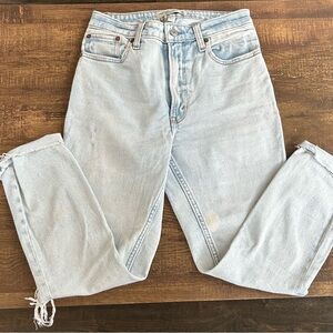 Abercrombie & Fitch Light Blue High Rise Women Jeans